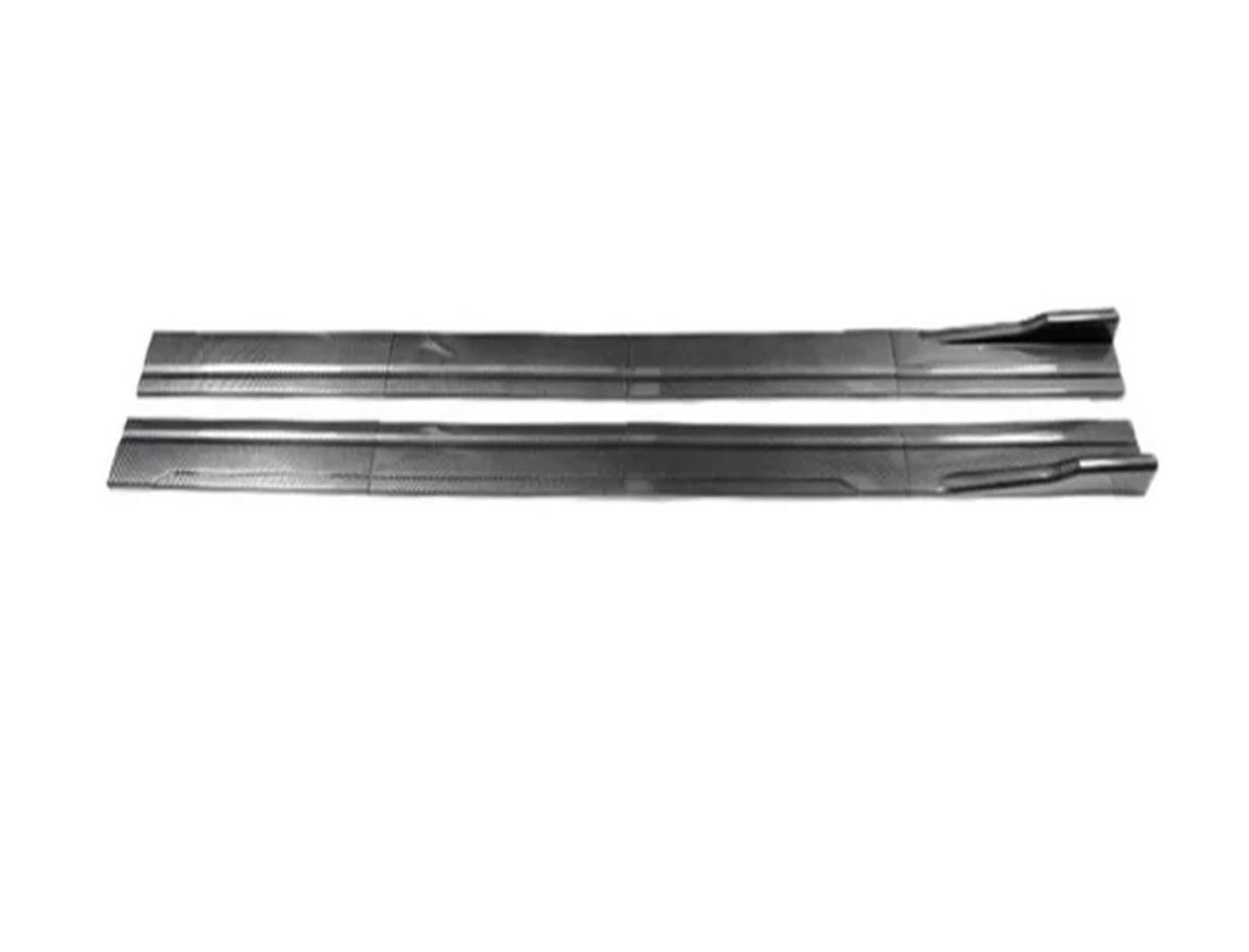 Seitenleisten Satz Seitenschweller Geteilt 4 Abschnitte 2,2 cm Modifizierte Kleine Umlaufende Seitenschaufel 2 Meter Kohlefaser-Stil Universell Winglet Diffusor(B) von MWCMAMBG