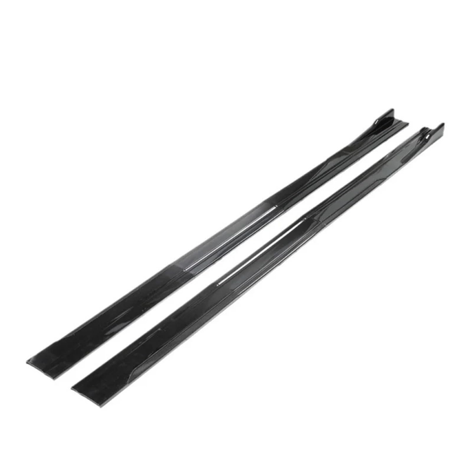 Seitenleisten Satz Seitenschweller Geteilt 4 Abschnitte 2,2 cm Modifizierte Kleine Umlaufende Seitenschaufel 2 Meter Kohlefaser-Stil Universell Winglet Diffusor(C) von MWCMAMBG