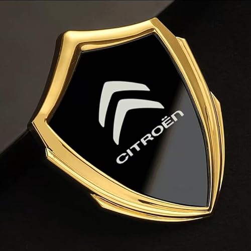Auto-Plakette für Citroen C-Zero 2009-2020,Kfz Zubehör Medaille 3D Badge Dekoration Rad UV-beständige Aufkleber Grillzentrum Logo Autogrillzentrum Logo,Gold-Black-1 Auto-Plakette für Citroen C-Zero 2009-2020,Kfz Zubehör Medaille 3D Badge Dekoration Rad UV-beständige Aufkleber Grillzentrum Logo Autogrillzentrum Logo,Gold-Black-1 von MWJTWO