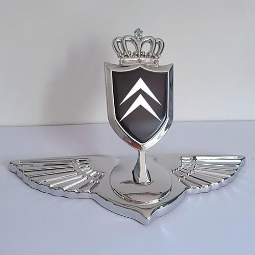 Auto-Plakette für Citroen C4 Cactus 2018-2023,Kfz Zubehör Medaille 3D Badge Dekoration Rad UV-beständige Aufkleber Grillzentrum Logo Autogrillzentrum Logo,Silver-Black-1 Auto-Plakette für Citroen C4 Cactus 2018-2023,Kfz Zubehör Medaille 3D Badge Dekoration Rad UV-beständige Aufkleber Grillzentrum Logo Autogrillzentrum Logo,Silver-Black-1 von MWJTWO
