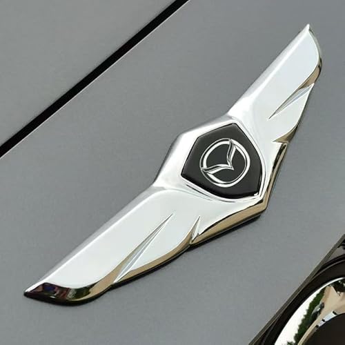 Auto-Plakette für Mazda B-Series 2006-2016,Kfz Zubehör Medaille 3D Badge Dekoration Rad UV-beständige Aufkleber Grillzentrum Logo Autogrillzentrum Logo,Silver-Black-1 Auto-Plakette für Mazda B-Series 2006-2016,Kfz Zubehör Medaille 3D Badge Dekoration Rad UV-beständige Aufkleber Grillzentrum Logo Autogrillzentrum Logo,Silver-Black-1 von MWJTWO
