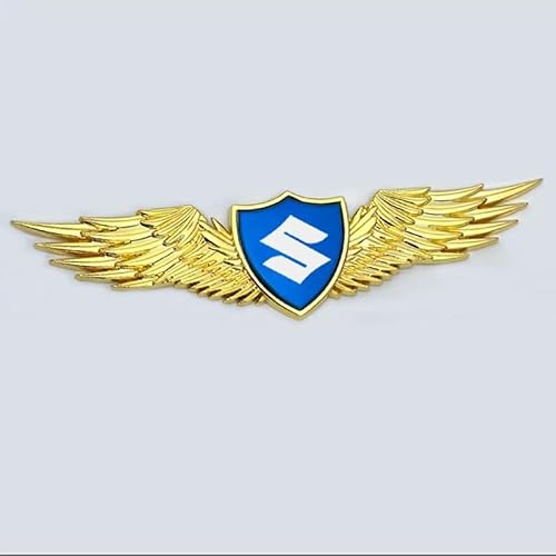 Auto-Plakette für Suzuki Wagon R X5 2013-2016,Kfz Zubehör Medaille 3D Badge Dekoration Rad UV-beständige Aufkleber Grillzentrum Logo Autogrillzentrum Logo,Gold-Blue-1 Auto-Plakette für Suzuki Wagon R X5 2013-2016,Kfz Zubehör Medaille 3D Badge Dekoration Rad UV-beständige Aufkleber Grillzentrum Logo Autogrillzentrum Logo,Gold-Blue-1 von MWJTWO