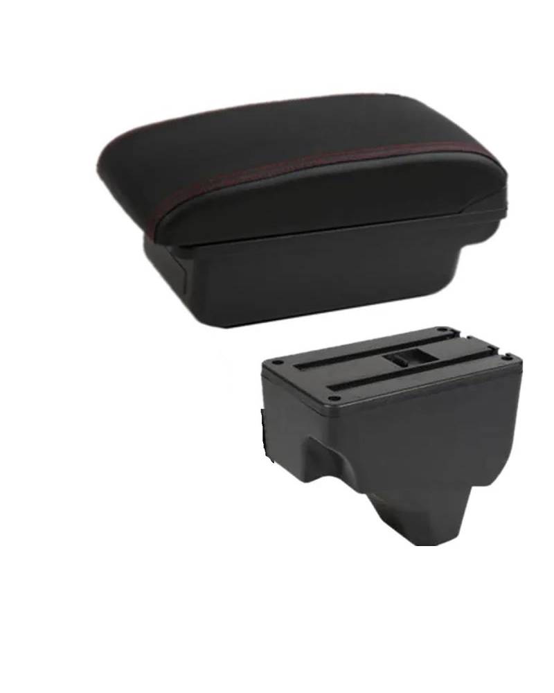 Mittelarmlehne Für Peugeot 2008 208 2019 2020 2021-2024 Armlehne Box Auto Armlehne Lagerung Box Gewidmet Retrofit Teile Innen Auto Zubehör Armlehnenbox(A1 Black line NO USB) von MXDDWLKJ