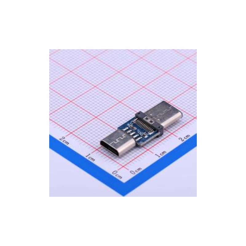 (2 Stück) Typ-C 3.1-Stecker auf Micro 5P Header-Crimp von MXIJCJVJ