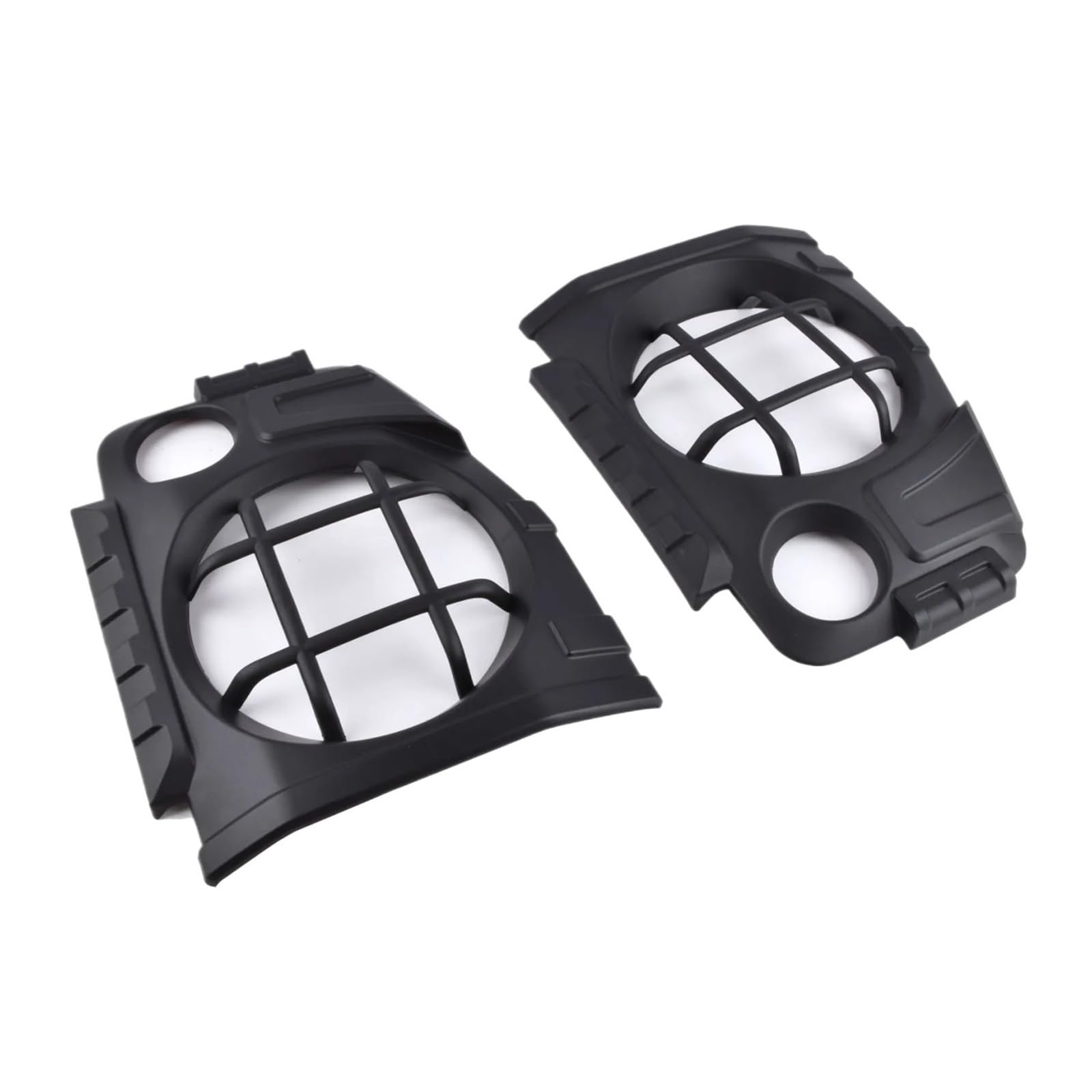 Shuogoufeng Store 2 STÜCKE Auto-Frontscheinwerferabdeckung Zubehör Kompatibel mit Jimny JB64 Kompatibel mit Sierra JB74W 2019-2023 Modifizierte Scheinwerfer-Schutzabdeckung von MXIJCJVJ