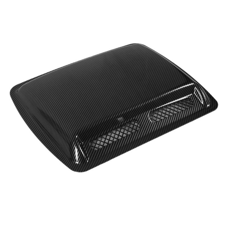 Shuogoufeng Store Hood Scoop Vent Bonnet Cover Dekorative Luftstrom-Einlassabdeckungen Elegantes selbstklebendes Design ABS for Fahrzeuge(Carbon fiber pattern) von MXIJCJVJ