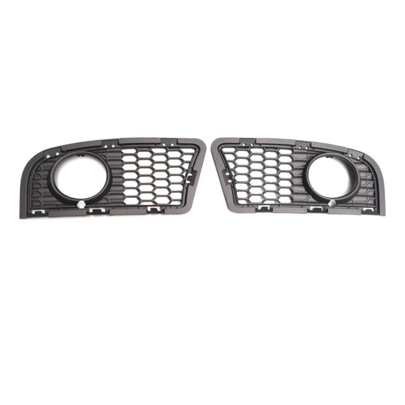 Shuogoufeng Store Modifiziertes M5-Nebelscheinwerfernetz for die Frontstoßstange, kompatibel mit B*MW, kompatibel mit 5er-Serie F10 F18 520 523 525, Nebelscheinwerferrahmen-Kühlergrillabdeckung(Instal von MXIJCJVJ