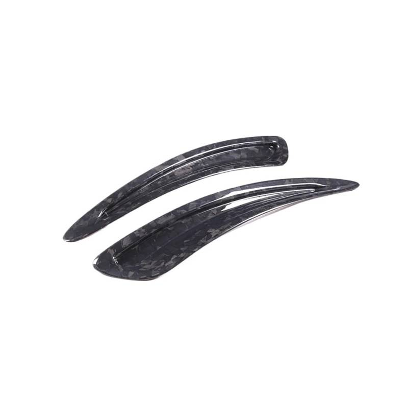 Shuogoufeng Store Motorhaubenbelüftung Lufteinlass Dekorieren Rahmenverkleidung Kohlefaserabdeckung Autoverkleidungszubehör Kompatibel mit Supra GR A90 A91 2019-20224(Forged pattern) von MXIJCJVJ
