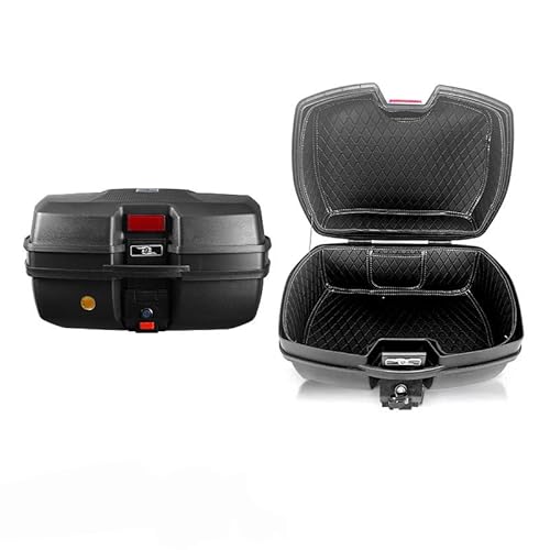MXQCLSA Topcase Motorradkoffer, für Suzuki Burgman 125 2007-2021 wasserdichte & abnehmbare Motorrad-Topbox Helmkoffer abschließbar mit reflektierendem Panel MXQCLSA Topcase Motorradkoffer, für Suzuki Burgman 125 2007-2021 wasserdichte & abnehmbare Motorrad-Topbox Helmkoffer abschließbar mit reflektierendem Panel von MXQCLSA