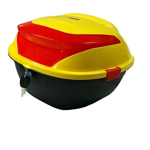 MXQCLSA Topcase Motorradkoffer, für Yamaha Mt-07 2021-2022 wasserdichte & abnehmbare Motorrad-Topbox Helmkoffer abschließbar mit reflektierendem Panel,A MXQCLSA Topcase Motorradkoffer, für Yamaha Mt-07 2021-2022 wasserdichte & abnehmbare Motorrad-Topbox Helmkoffer abschließbar mit reflektierendem Panel,A von MXQCLSA