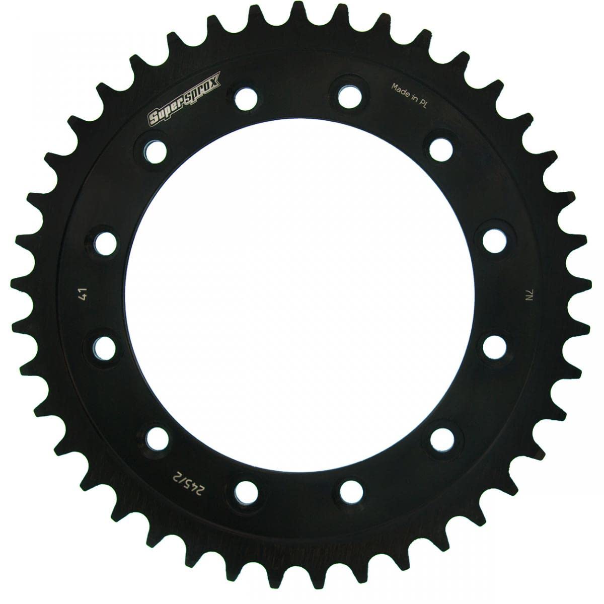 Kettenrad Supersprox 520 LK 150,0mm Ø 130mm 41Z 6-Loch Stahl schwarz Kettenrad Supersprox 520 LK 150,0mm Ø 130mm 41Z 6-Loch Stahl schwarz von MXT