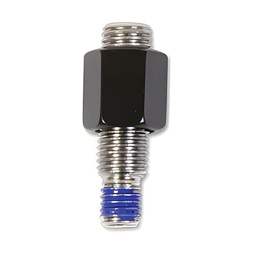 Spiegeladapter Highsider M10 auf M8, SW 17 mm schwarz von MXT