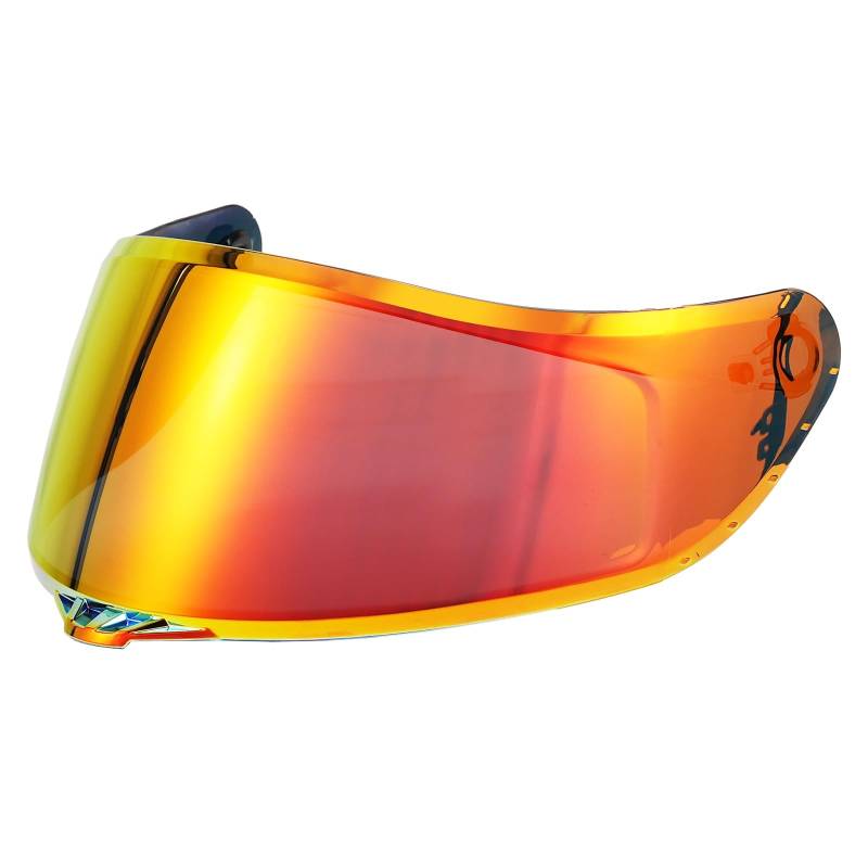 MY Visière Extérieure Pour Casque Intégral MY-936 (Chromrot, Einheitsgröße) von MY