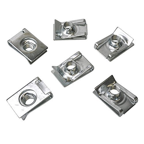 10x Metall Halterung Klammern Klemm Mutter M8 x 28,2 x 18 | CL-0381 von Homry