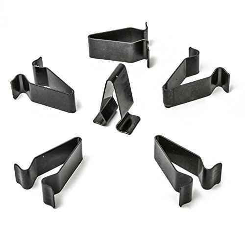 10x Metall Halterung Klammern Klemme Mutter Verkleidung Halter | CL-0383 von PGONA