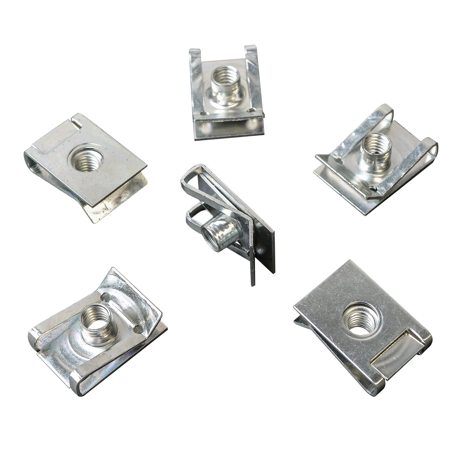 15x Metall Halterung Klammern Klemm Mutter M6 x 23.4 x 16 | CL-0380 15x Metall Halterung Klammern Klemm Mutter M6 x 23.4 x 16 | CL-0380 von MYBA-S