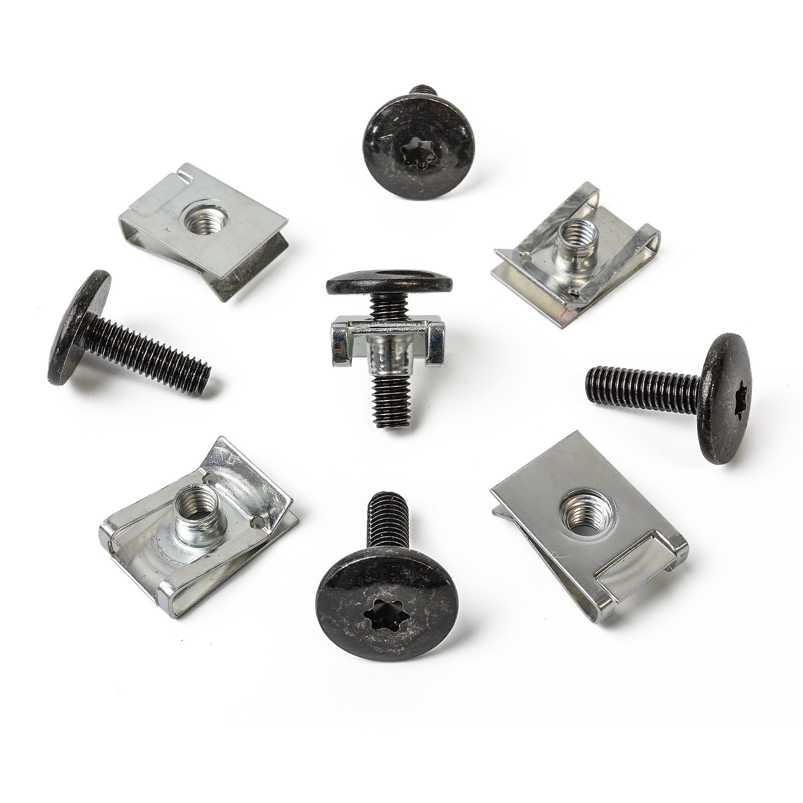 15x Set Torx Schraube + Metall Klammer Halterung | CL-0380+CL-0370 15x Set Torx Schraube + Metall Klammer Halterung | CL-0380+CL-0370 von MYBA-S