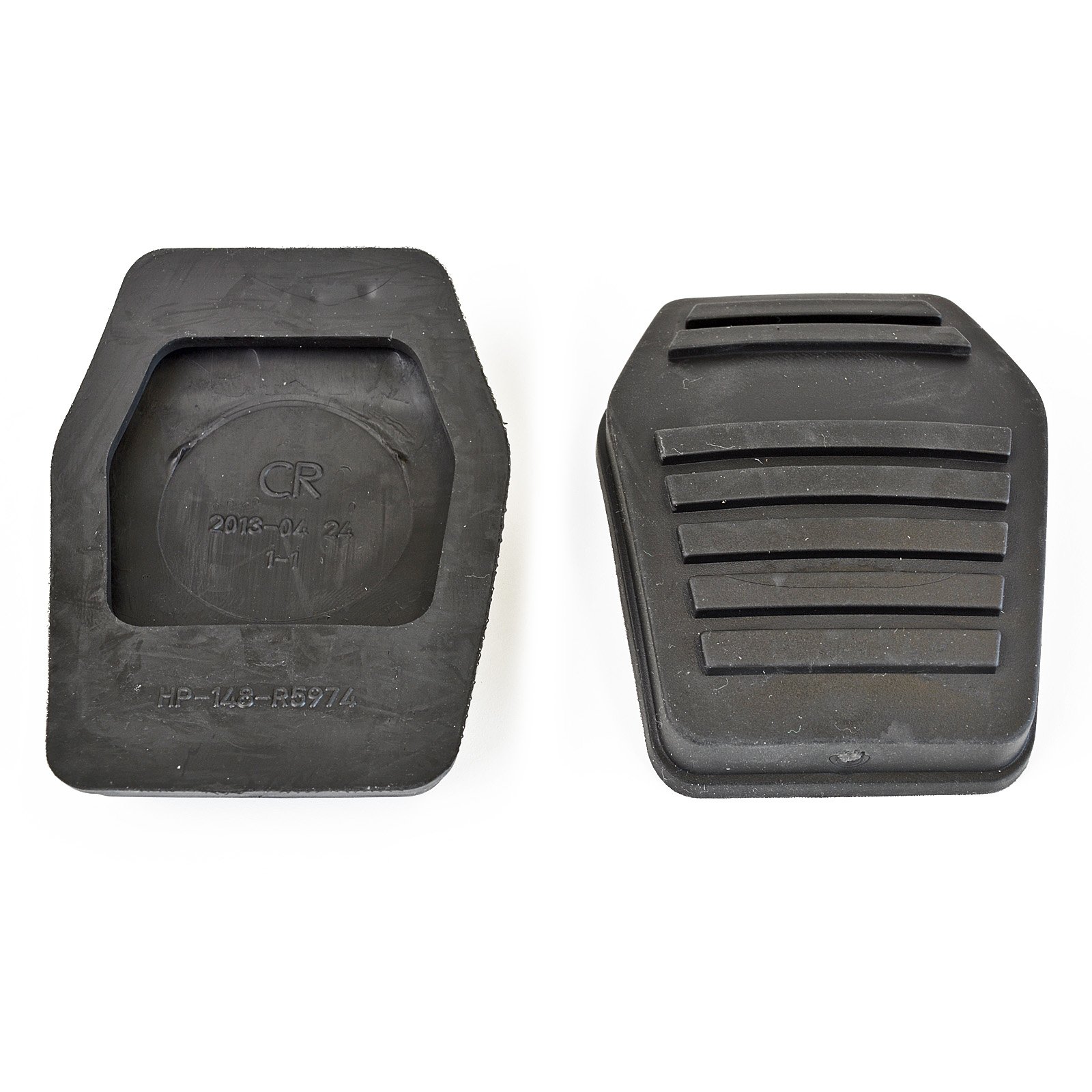 1x Bremse/Kupplung Pedal Gummi Belag passend für Ford Focus Mondeo | 54 mm x 66 mm | 6789917 1x Bremse/Kupplung Pedal Gummi Belag passend für Ford Focus Mondeo | 54 mm x 66 mm | 6789917 von MYBA-S