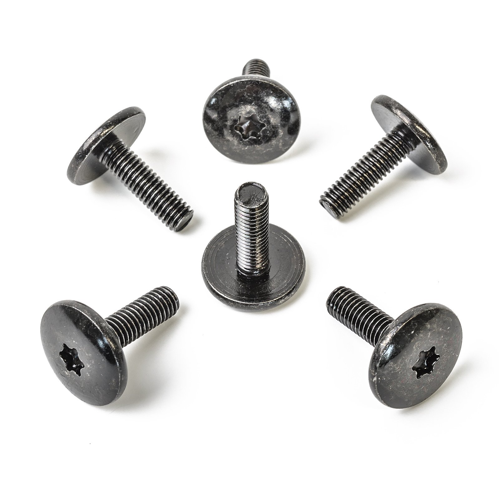 20x Metall Bund-Schraube Torx Schraube T30 M6 Schwarz | CL-0370 20x Metall Bund-Schraube Torx Schraube T30 M6 Schwarz | CL-0370 von MYBA-S