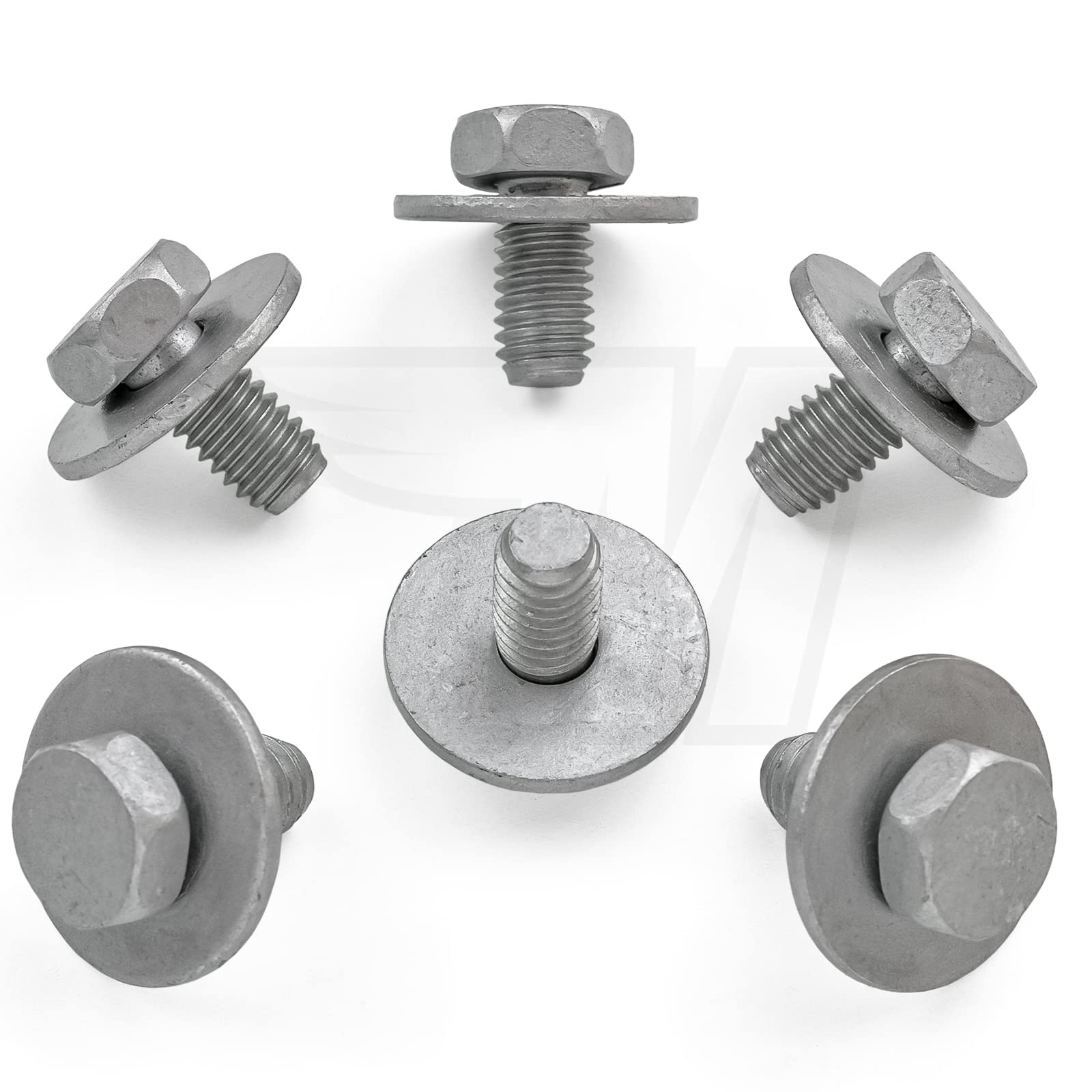 20x Sechseck Schraube M6 für Fensterheber Auspuff Stoßstange Scheinwerfer Radlauf | N10009110 20x Sechseck Schraube M6 für Fensterheber Auspuff Stoßstange Scheinwerfer Radlauf | N10009110 von MYBA-S