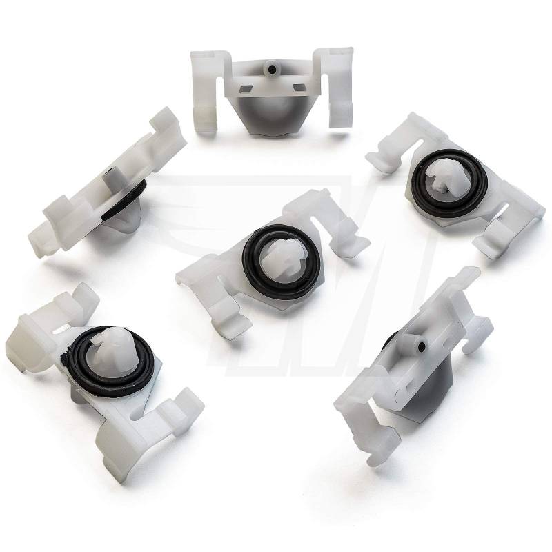 20x Zierleiste Befestigungs Clip mit Dichtung | A2119880578 von MYBA-S
