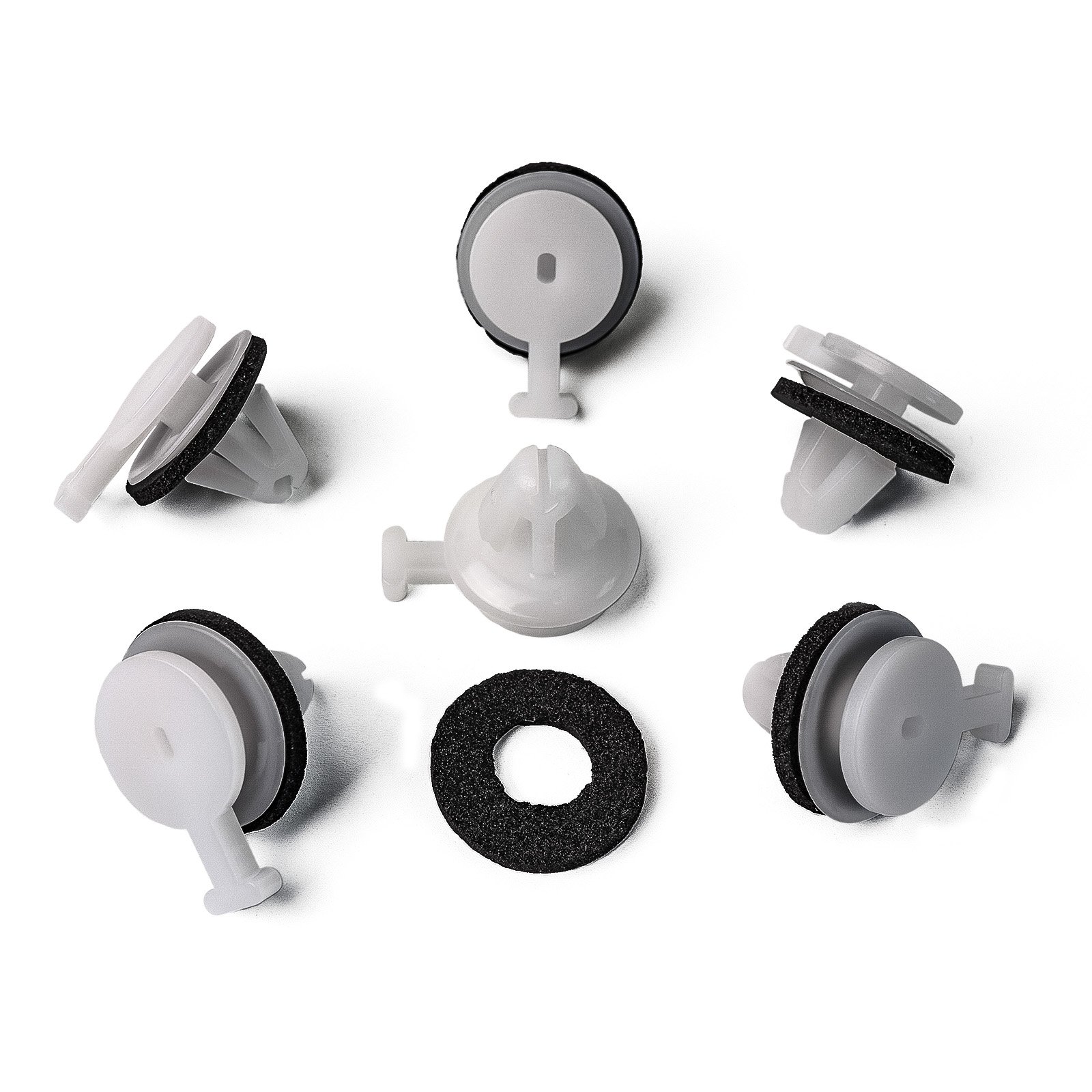 20x Zierleisten Verkleidung Clips mit Dichtung für Frontscheibe | LR034389 20x Zierleisten Verkleidung Clips mit Dichtung für Frontscheibe | LR034389 von MYBA-S