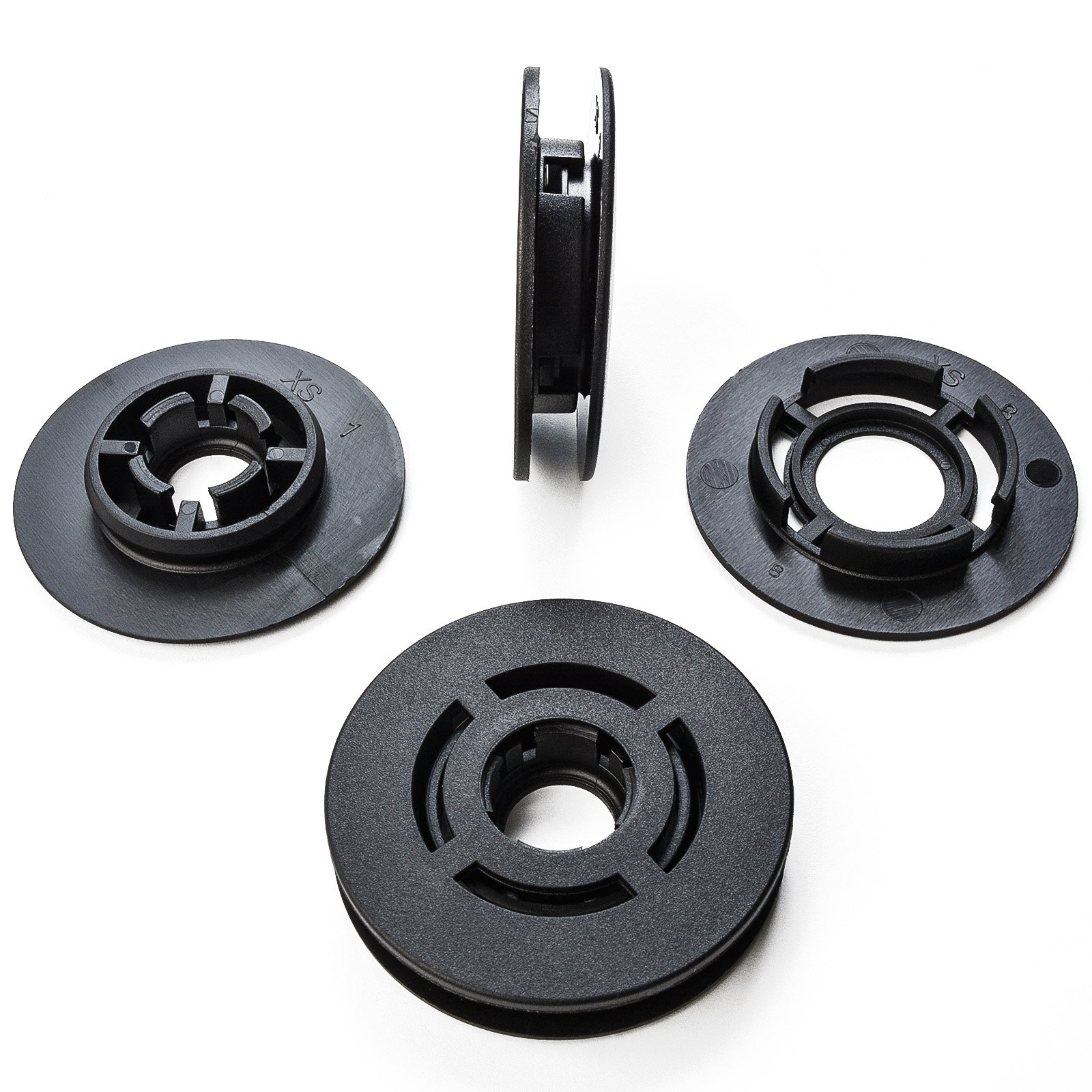 4X Fußmatten Befestigungs Clips Oben+Unten Druckknöpfe | 3C0-864-521-9B9 + 3C0-864-523-9B9 | MYBA-S 4X Fußmatten Befestigungs Clips Oben+Unten Druckknöpfe | 3C0-864-521-9B9 + 3C0-864-523-9B9 | MYBA-S von MYBA-S