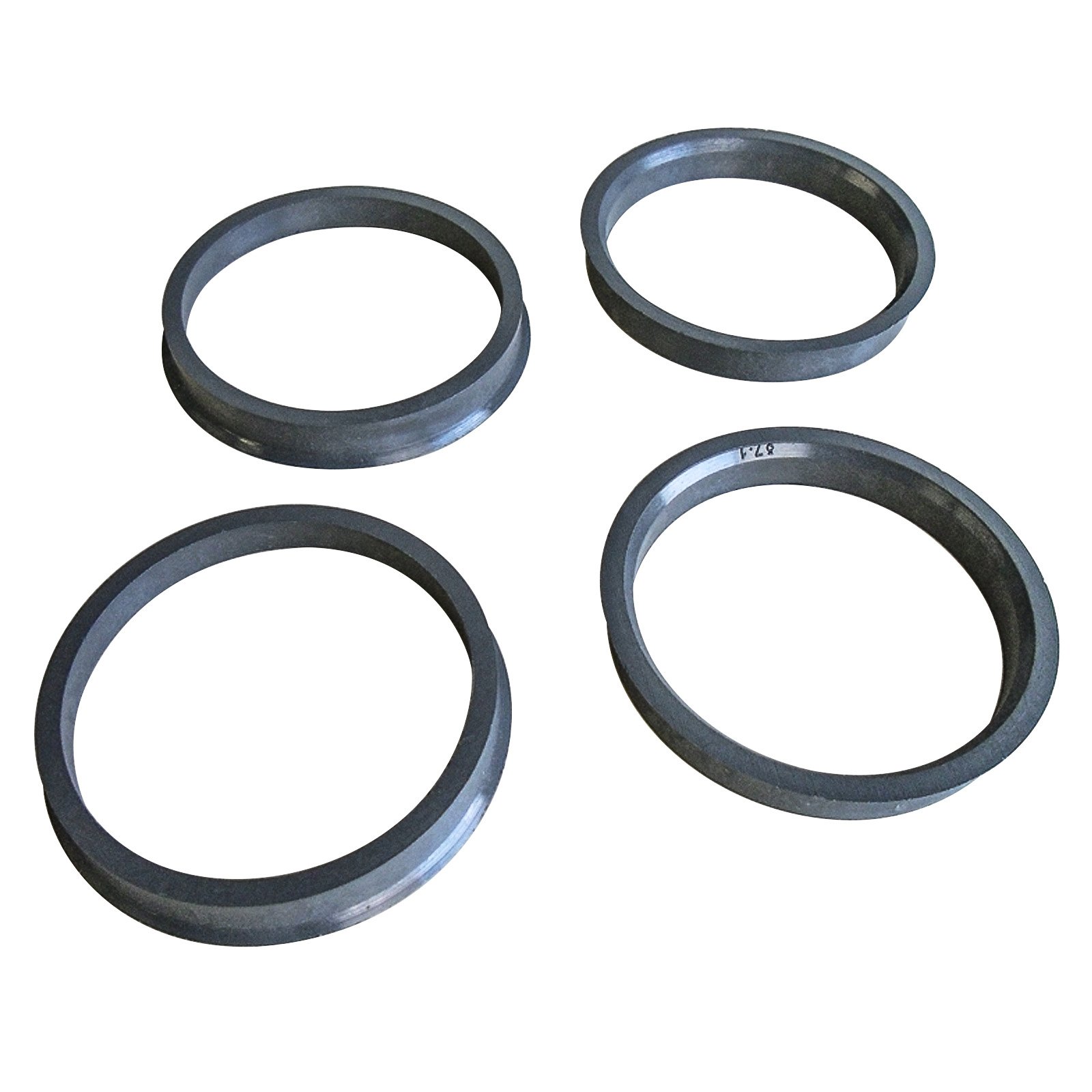 4x Zentrierringe Durchmesser: Aussen 64,1 mm + Innen 57,1 mm 4x Zentrierringe Durchmesser: Aussen 64,1 mm + Innen 57,1 mm von MYBA-S