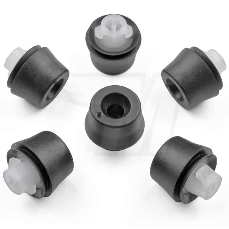 5x Türstopper Clip mit Gummi Dichtung | 90541-09124 von MYBA-S