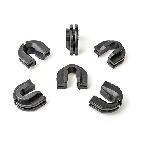 MYBA-S Kühlergrillclip Schwarz 10 Stück für VW Transporter T4 T5 Caravelle MYBA-S Kühlergrillclip Schwarz 10 Stück für VW Transporter T4 T5 Caravelle von MYBA-S