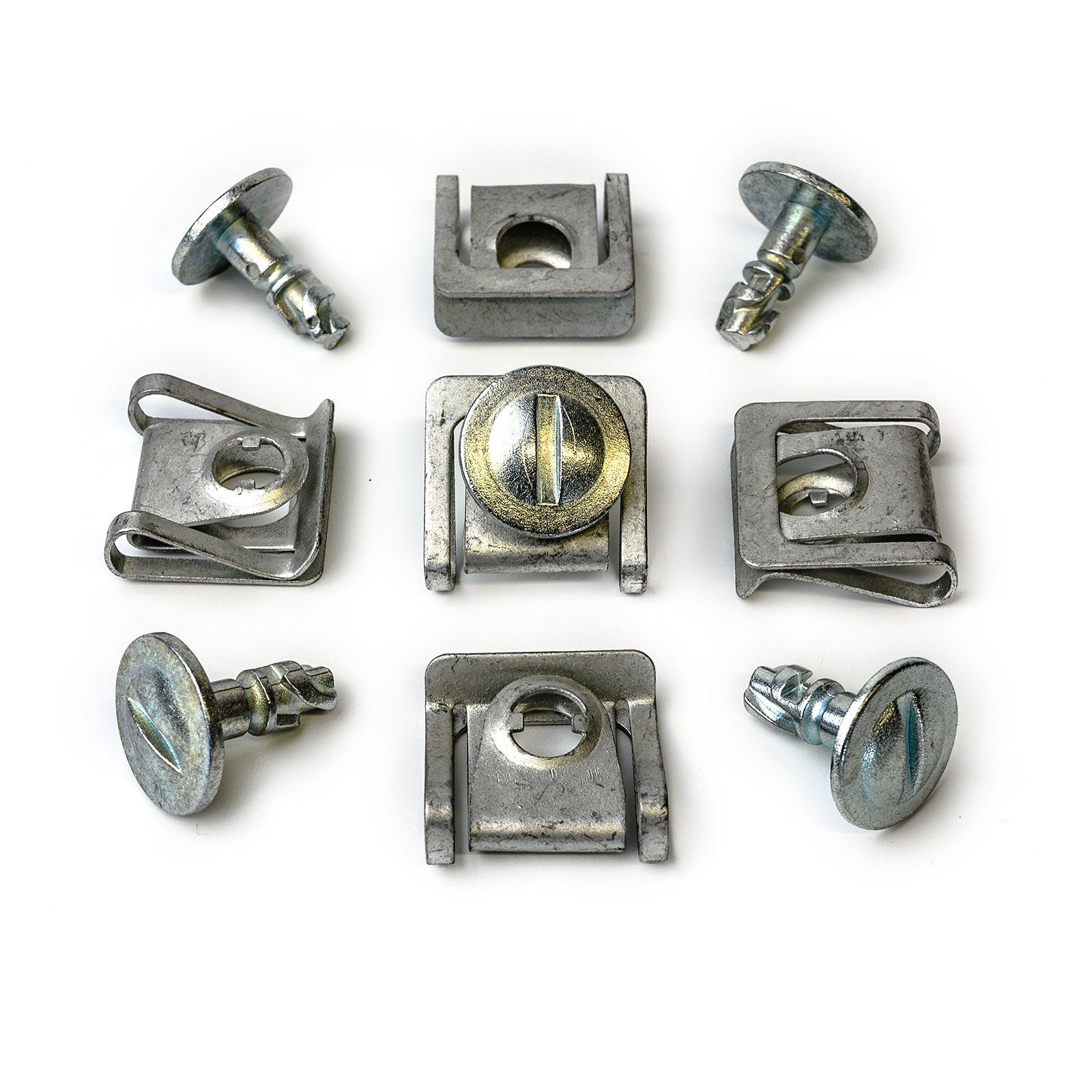 Set Befestigung Metall Unterfahrschutz Unterboden Motorschutz Clips Klammer Schrauben 10 Stück Set Befestigung Metall Unterfahrschutz Unterboden Motorschutz Clips Klammer Schrauben 10 Stück von MYBA-S