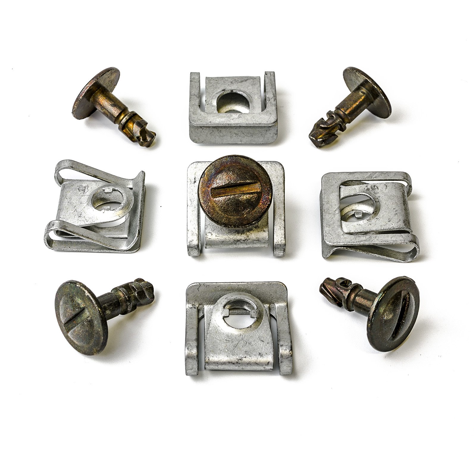 Set Befestigung Metall Unterfahrschutz Unterboden Motorschutz Clips Klammer Schrauben 20 Stück Set Befestigung Metall Unterfahrschutz Unterboden Motorschutz Clips Klammer Schrauben 20 Stück von MYBA-S