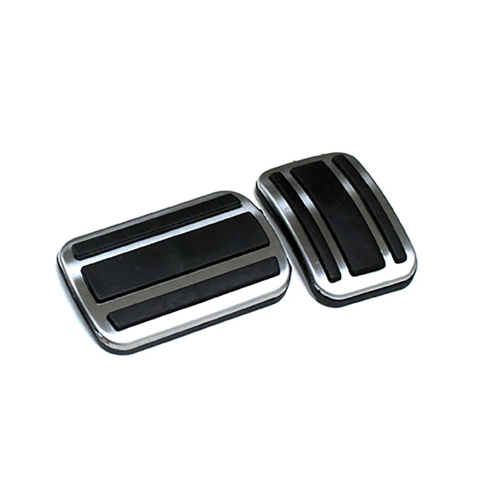 AT MT Pedalabdeckung Kompatibel für Peugeot 308 2007-2021 3008/GT 2016-221 408 2010-2021 4008 5008 Auto-Styling-Pads Bremsbeschleunigerpedale(AT) von MYKLNFOU