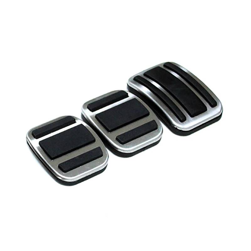 AT MT Pedalabdeckung Kompatibel für Peugeot 308 2007-2021 3008/GT 2016-221 408 2010-2021 4008 5008 Auto-Styling-Pads Bremsbeschleunigerpedale(MT) von MYKLNFOU