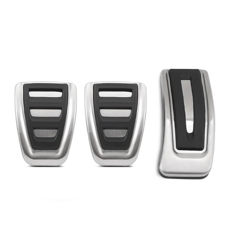 Auto-Fußpedal, kompatibel für SEAT Tarraco KN2 2018 2019 2020 2021 2022 2023 2024 2025, Bremspedal, Edelstahl-Beschleunigerpad, Autozubehör(3 pcs) von MYKLNFOU