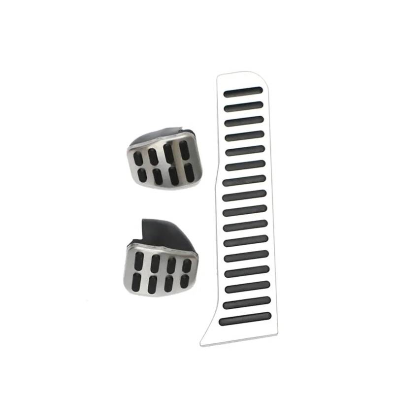 Auto-Fußpedal, kompatibel für VW Golf Mk5 2004–2009, rutschfeste Gas- und Bremspedalabdeckung aus Edelstahl, Auto-Innenausstattung(3 pcs) von MYKLNFOU