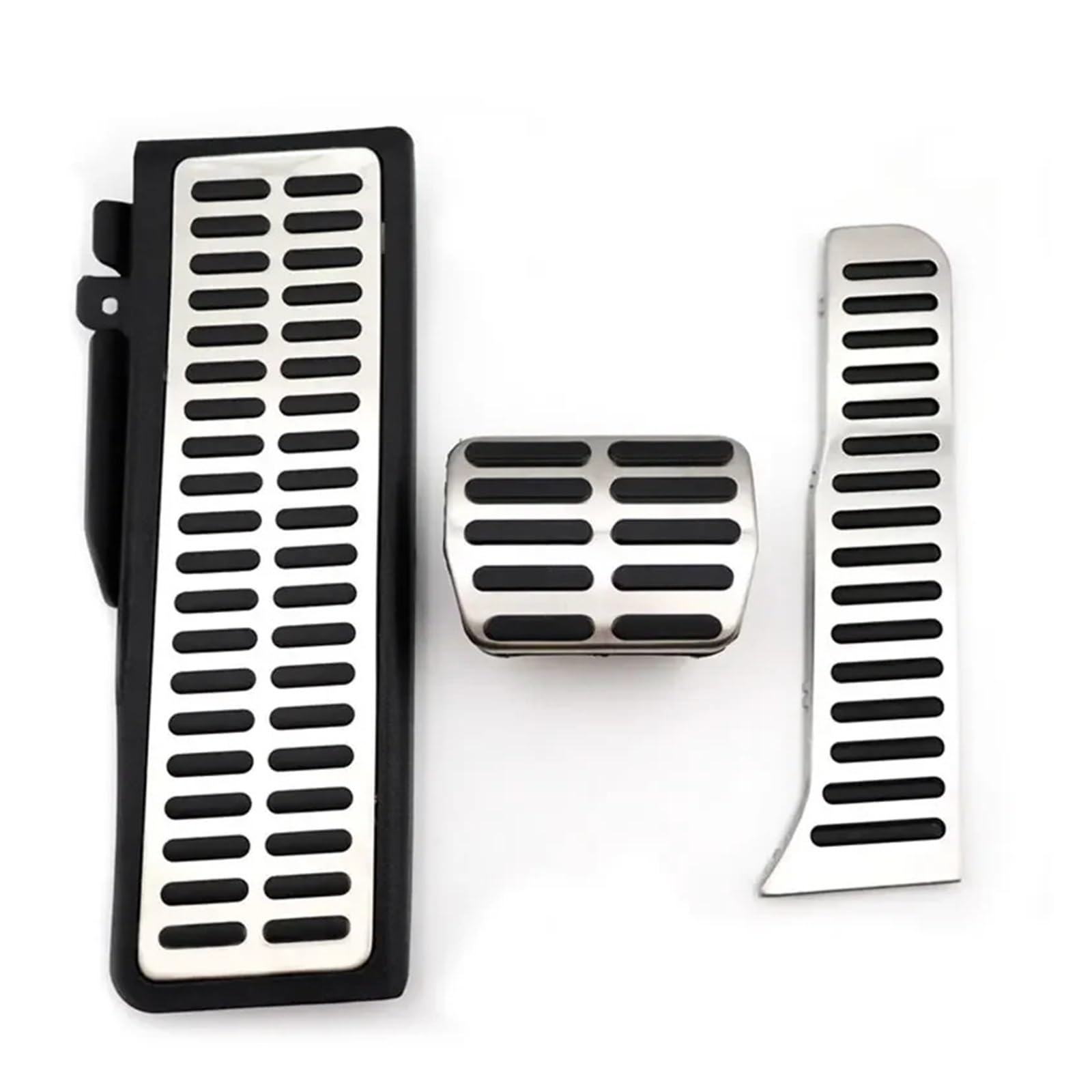 Auto-Fußpedal, kompatibel für VW Golf Mk5 2004–2009, rutschfeste Gas- und Bremspedalabdeckung aus Edelstahl, Auto-Innenausstattung(3 pcs A) von MYKLNFOU