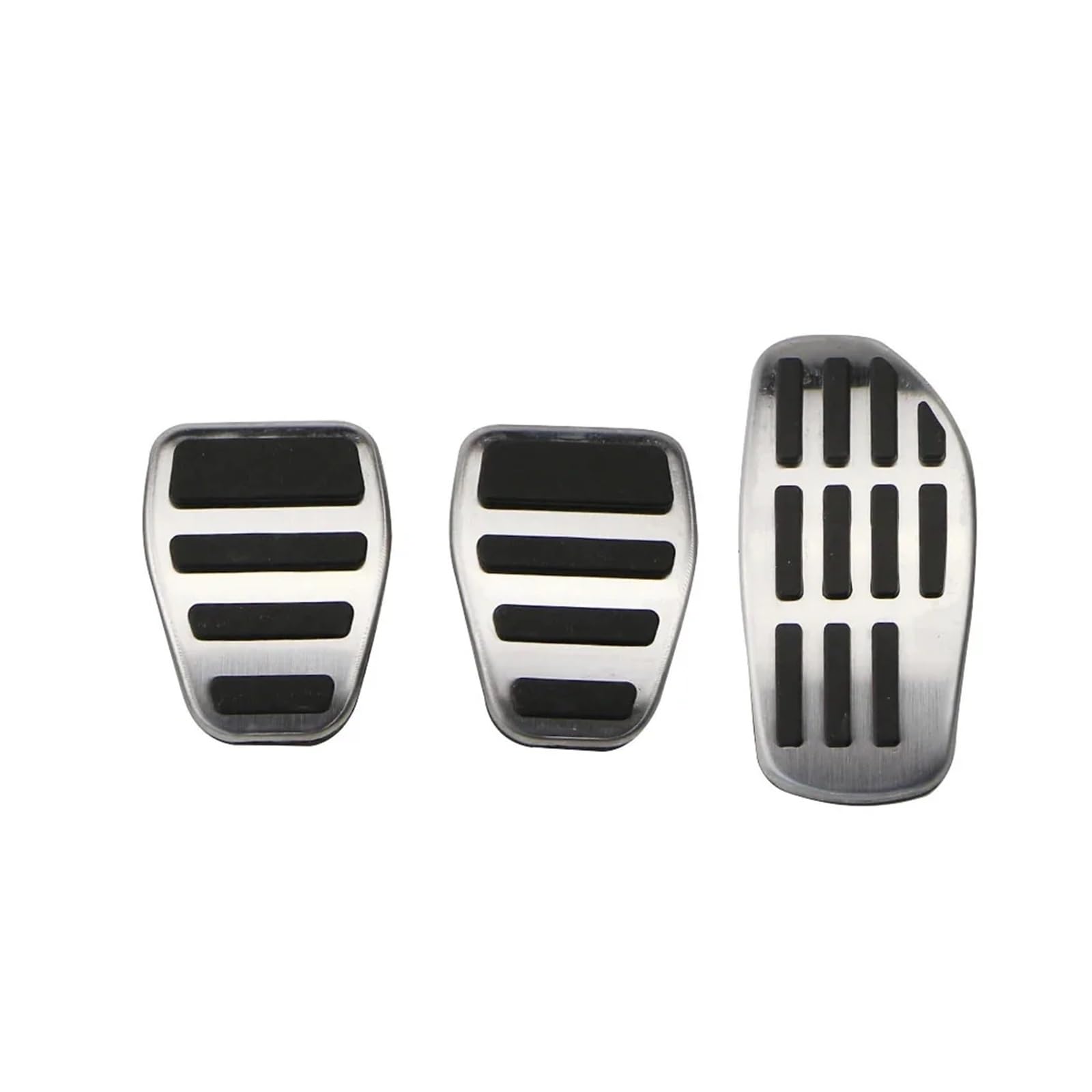 Auto-Fußpedale, kompatibel mit Nissan Pulsar Tiida C13 2014~2024 2015, Beschleuniger, rutschfeste Kraftstoffbremse, keine Bohrlegierungsabdeckungen(3 PCS) von MYKLNFOU
