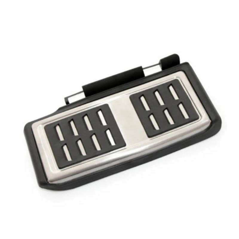 Auto-Fußpedale, kompatibel mit VW T-Cross Tcross C11 2018–2025, Bremspedal, rostfreie Gaspedalabdeckung, Aluminiumlegierung, Zubehör(1 pcs) von MYKLNFOU