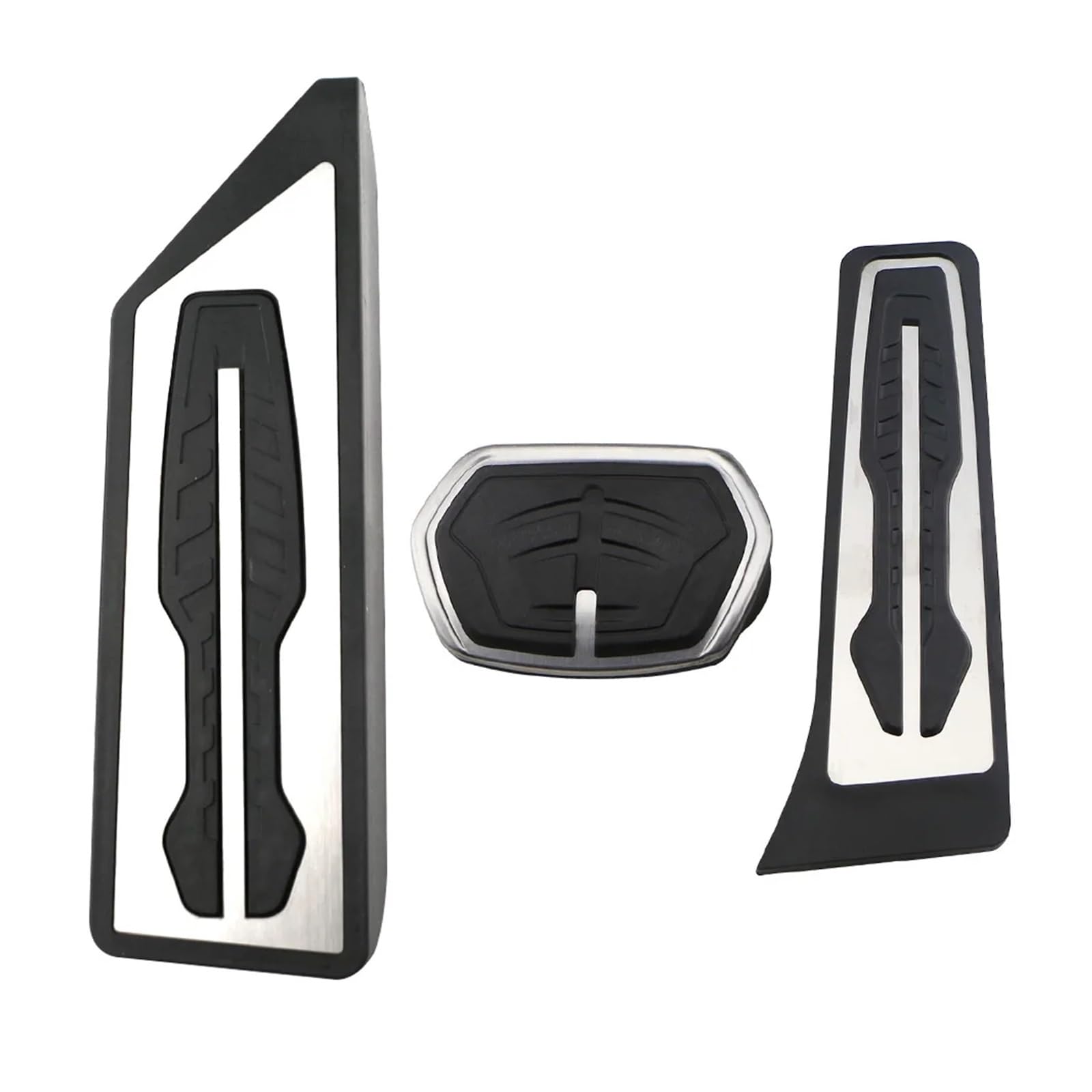 Autopedal Kompatibel Für BMW X1 F48 2 Serie F44 Gas Bremse Accelerator Fußstütze Pedal Kit Abdeckung Linkslenker(3pcs a set) von MYKLNFOU