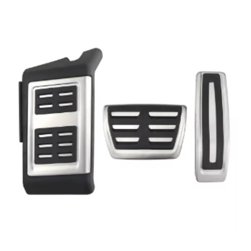 Autopedalabdeckung Kompatibel für Audi Q7 SQ7 2006–2015 Gaspedal-Bremspedal-Fußstütze Totpedalpolster Rutschfestes Innenzubehör von MYKLNFOU