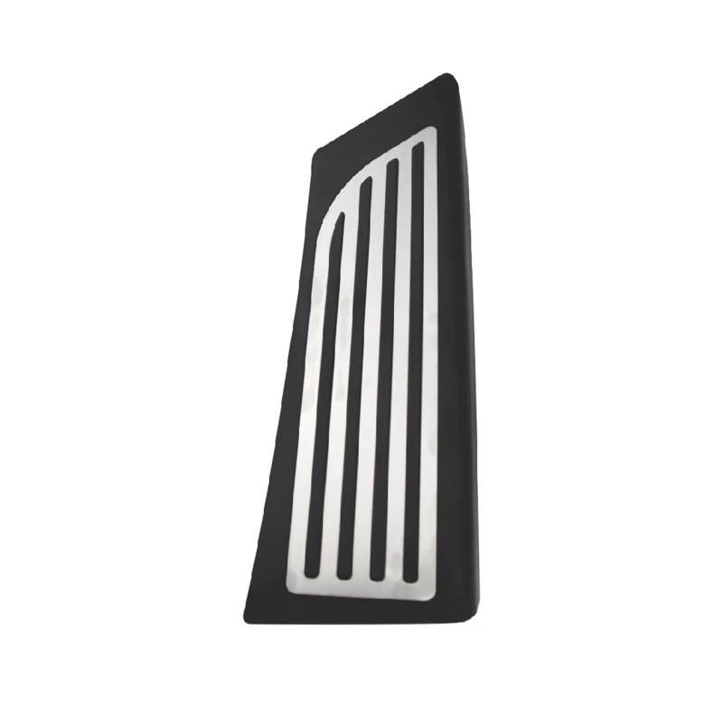 Kompatibel mit Tesla Model 3 Y 2016–2021, Gaspedal, Bremspedal, Auto-Fußpedal-Pads, Abdeckungen, Modell Drei, Edelstahl-Zubehör(1Pc Rest for Model Y) von MYKLNFOU