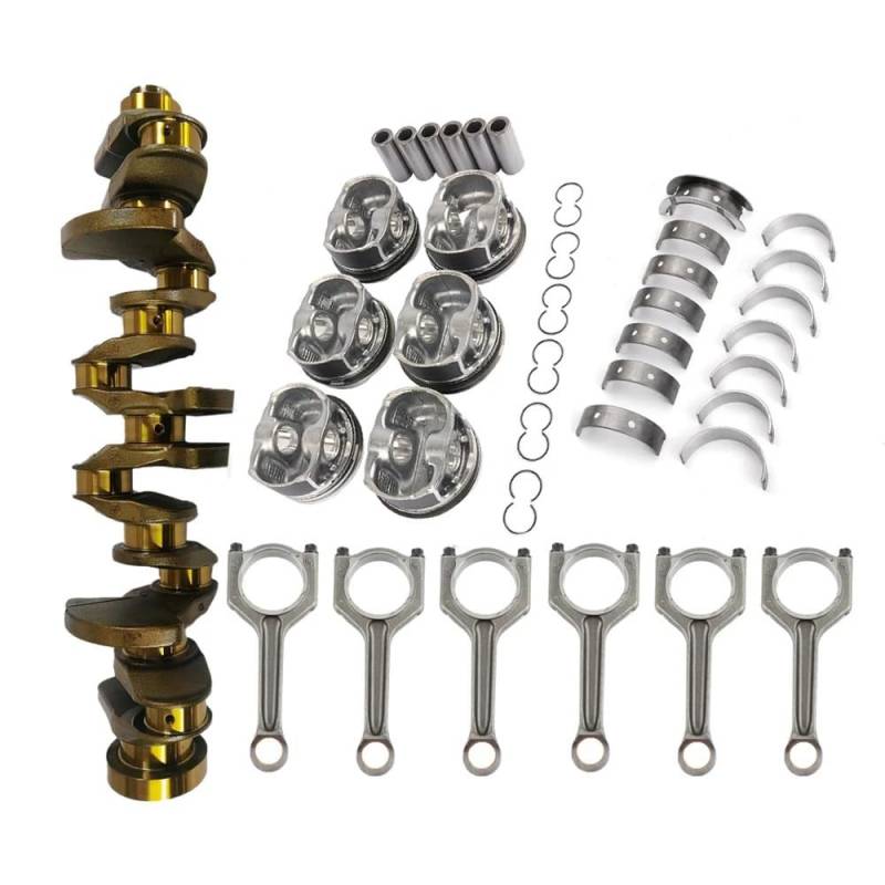 Auto Part N55B30A 3.0 Motor Kolben Kurbelwelle & Kunststangen Lager for F10 F20 F21 F30 F32 F80 335i 435i 535i X3 X4 X5 X6 N55B30 L6 von MYSHIYB