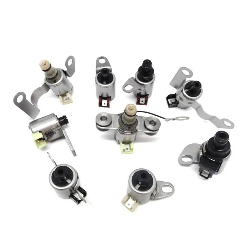 Autoteil 9-teiliges Getriebe-Magnetspule für VW ATENZA MPV JF506E RE5F01A 09A 09B überholte Teile von MYSHIYB