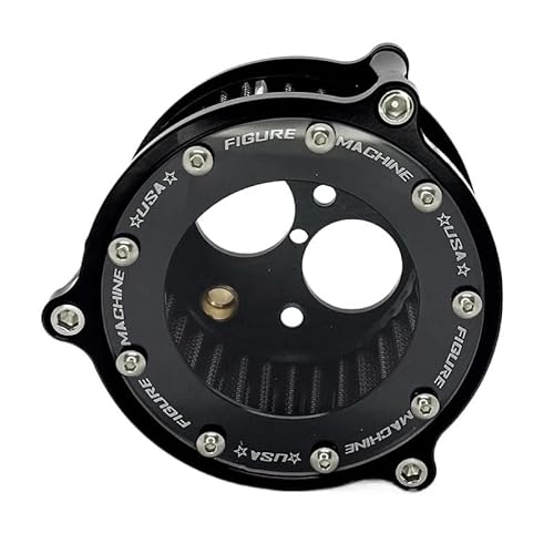 Motorrad-Luftfilter, Vintage-Luftfilter-Systeme, für Benda für B/D 300 BENDA B/D300 für B/D 300 BOX CNC Aluminium Schwarz (Black Filterelement) von MYSHIYB