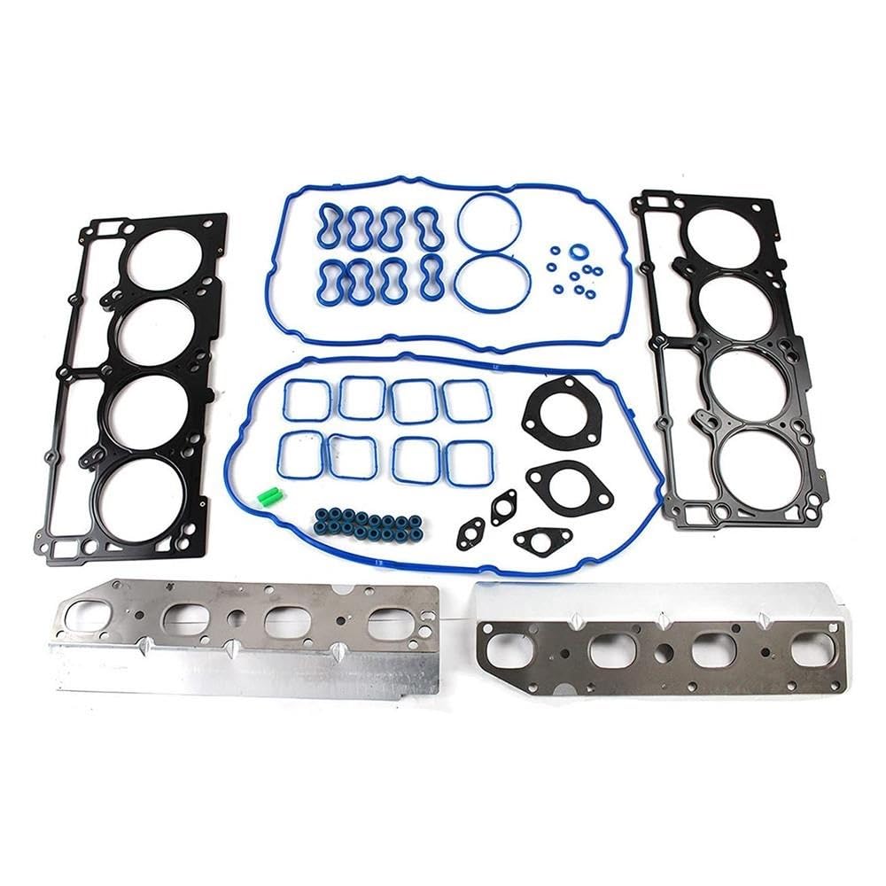 SINOCMP Motordichtungssatz für Zylinderkopf, passend für 2009–2015, 5,7 l, HEMI V8 OHV MLS Kopfdichtungssatz VIN T 2 SINOCMP Motordichtungssatz für Zylinderkopf, passend für 2009–2015, 5,7 l, HEMI V8 OHV MLS Kopfdichtungssatz VIN T 2 von MYSHIYB