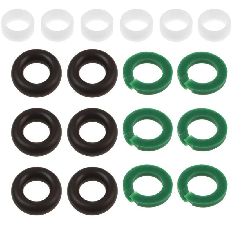 car part 06E998907E 77008700 06E998907 06E998907B 06E998907D E 06E998907G 6PCS Neue Kraftstoff Injektor Dichtung Kit for A6 VW von MYSHIYB