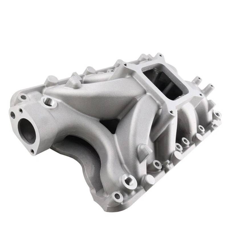 car part Air Gap Small Block Single Plane Ansaugkrümmer Aluminium for SBF 351W V8 DM-3316 von MYSHIYB