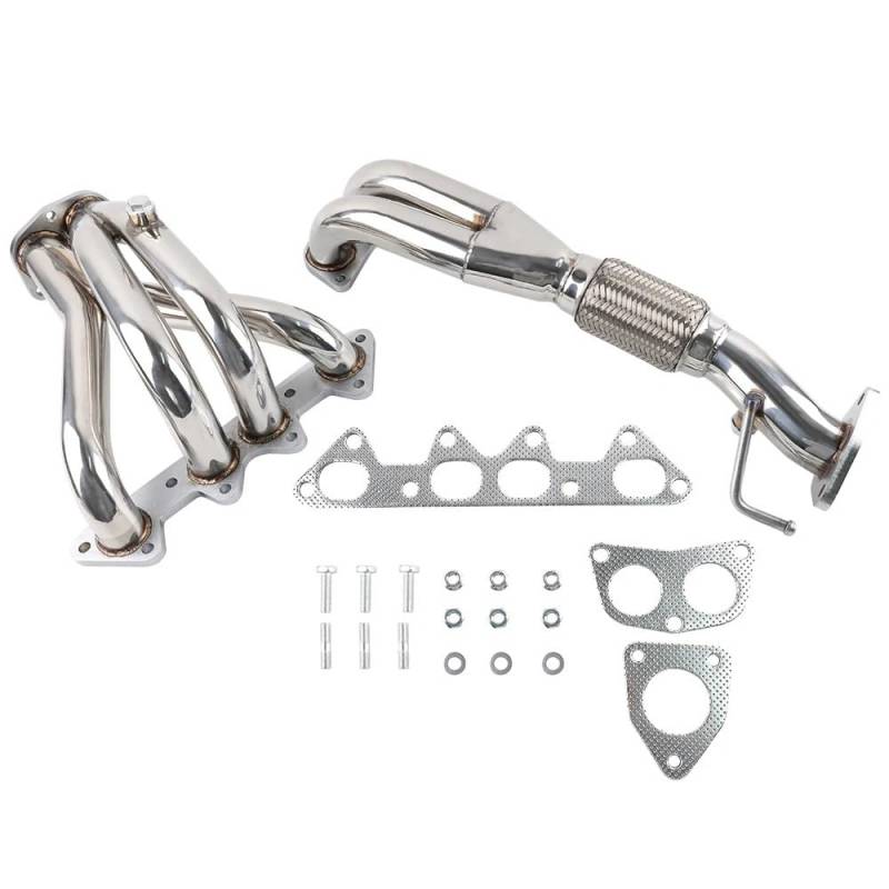 car part Edelstahl-Auspuffkrümmer 4-2-1 for 2,3 l I4 1998-2002 2,3 l F23 4-Zyl. CG1 CG2 von MYSHIYB