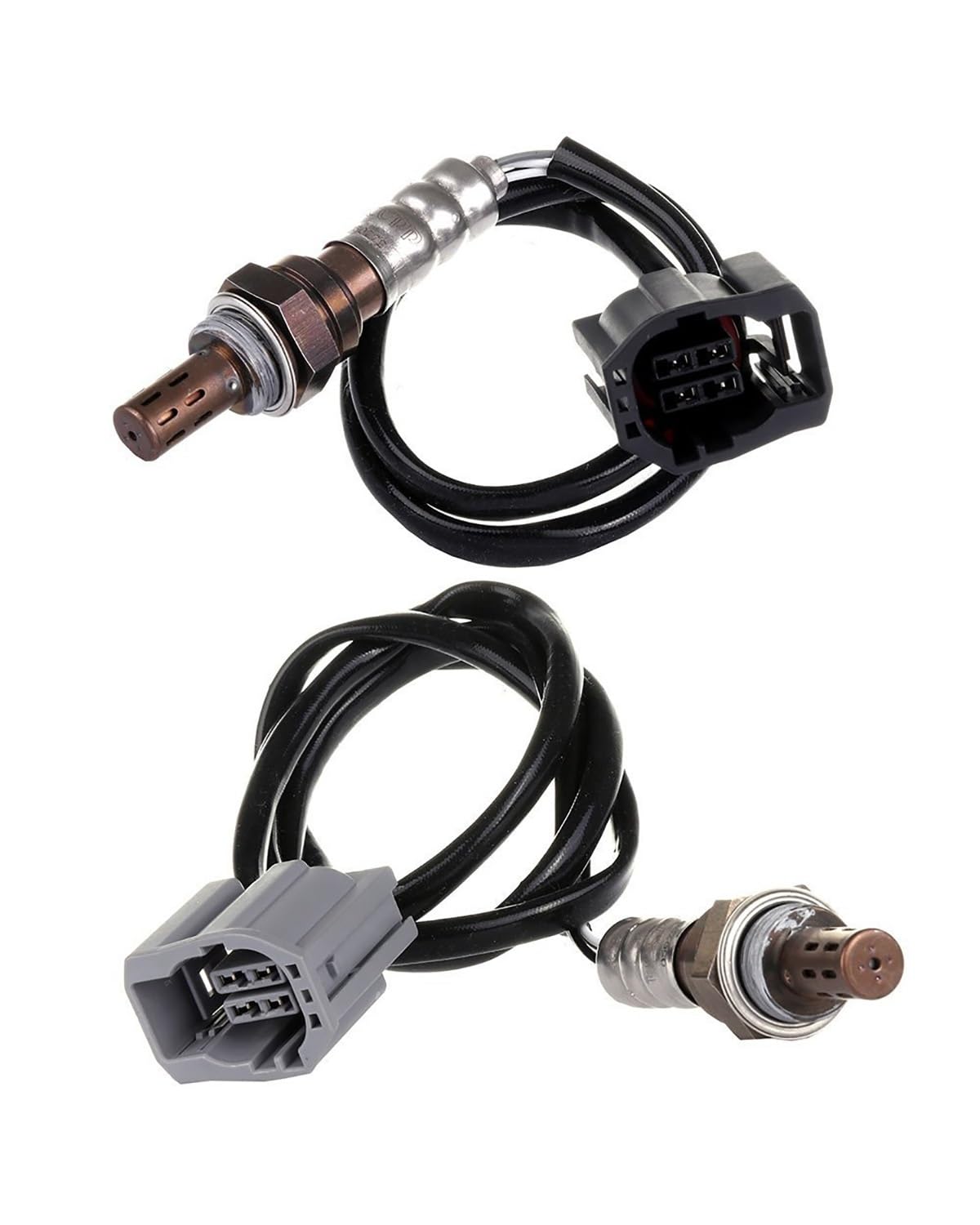 Lambdasonde Für 3 L4-2,3 L 2004 2005 Für 5 L4-2,3 L 2006 2007 2PCS O2 Sauerstoff Sensor 1 Sensor 2 Upstream Downstream 234-4390 234-4396 Stickoxid-Sensor von MYSSJS